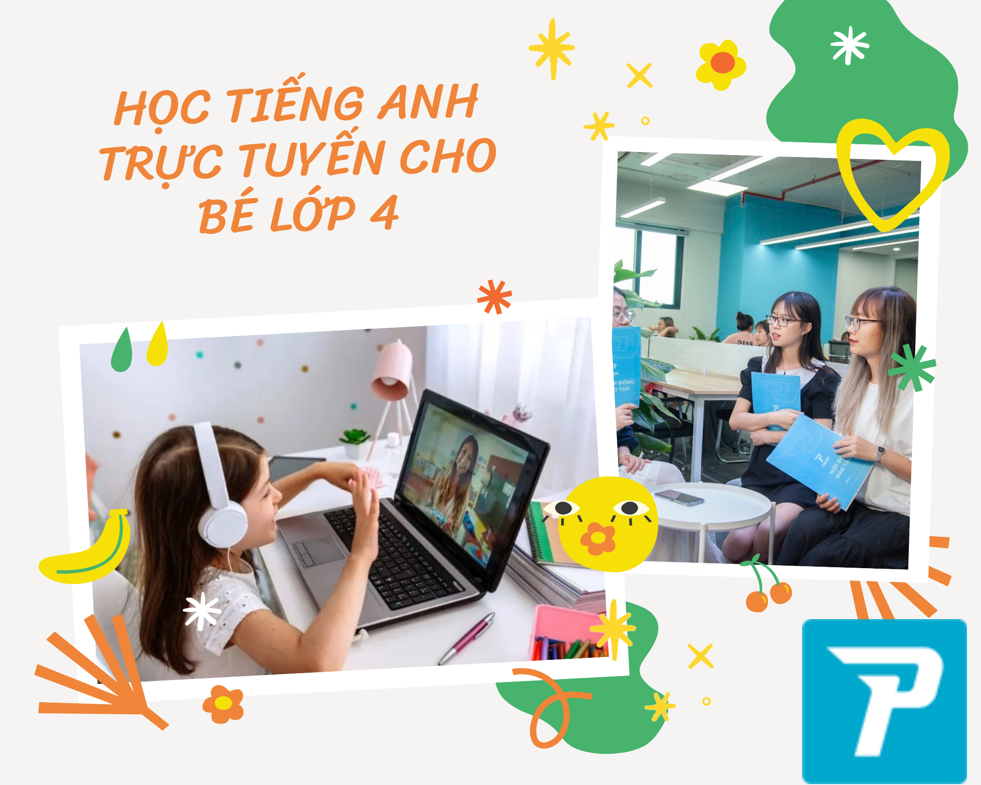 học tiếng anh trực tuyến lớp 4